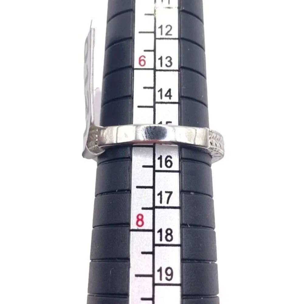 New Women’s Silver September birthstone ring size 7 - Picture 4 of 4